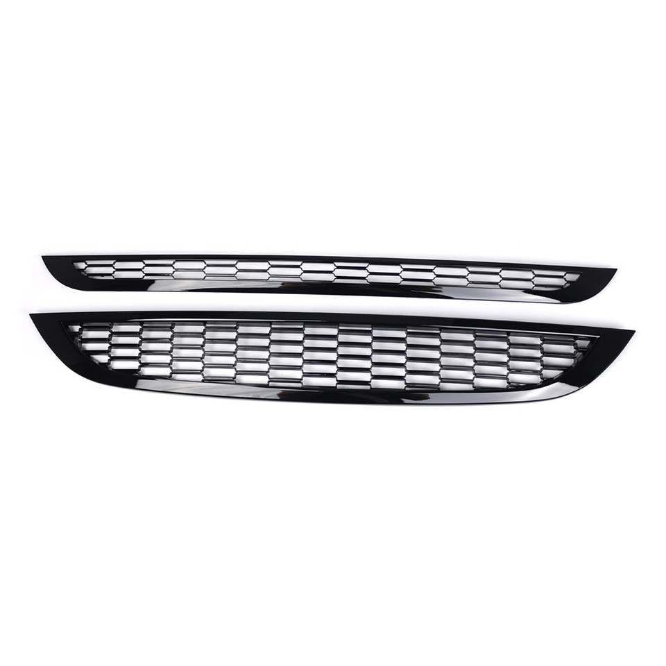 US Black Front Bumper Grille Mesh Grill For BMW Mini Cooper S R50 R52 ...