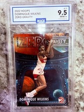 2022-23 Panini NBA Hoops - Zero Gravity Dominique Wilkins #19 Mint 9.5