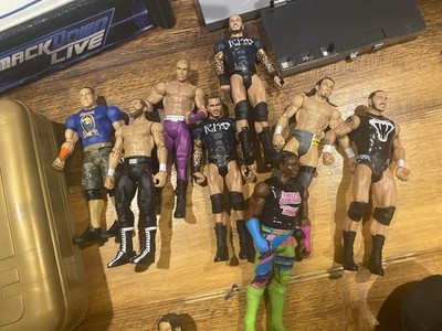 Bulk Lot 8 2017 Mattel WWE Wrestling Figures John Cena