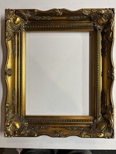 Baroque Ornate Picture Frame - Gold - Internal 10" x 8" - 2" Width