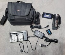 Sony DCR-SX85 Handycam Digital Camcorder Black - w/ Chargers, Batteries  Case