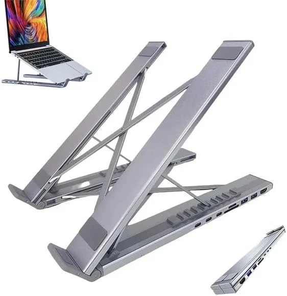 Универсальная док-станция 8-в-1 USB-C для MacBook/планшета, 4K HDMI, PD зарядка, USB 3.0 - Изображение 3 из 4