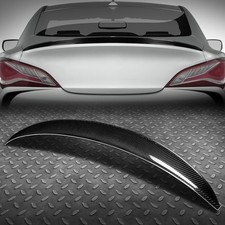 For 10-16 Genesis Coupe Real Carbon Fiber Oe-style Rear Trunk Lid Spoiler Wing