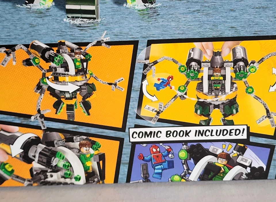 Lego 76059 MARVEL SUPER HEROES ~ SPIDER-MAN: DOC OCK'S TENTACLE TRAP  ~  NISB - Image 4 of 4