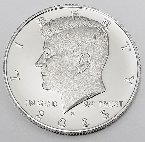 2025 S KENNEDY  *99.9% SILVER PROOF*  HALF DOLLAR
