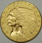1925-D $2.50 Quarter Eagle Indian Head - U.S. Pre-1933 Gold coin
