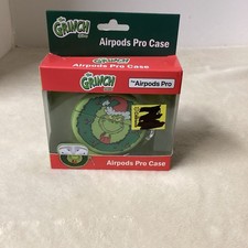 The Grinch Airpods Pro Case CultureFly Dr Seuss Green NEW SEALED