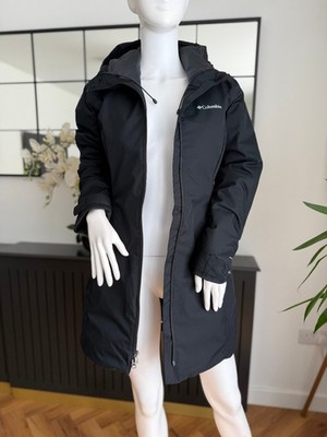 Columbia Omni Tech wasserdichte Jacke mit Kapuze Gr. XS schwarz