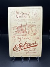 Cornell University Cabinet Card, Studio Photo Of Man, Ithaca New York Cornell University Cabinet Card, Studio Photo Of Man, Ithaca New York