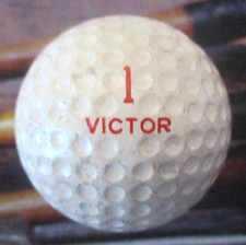 vtg - SPALDING VICTOR - Golf ball - Dimple - Small print