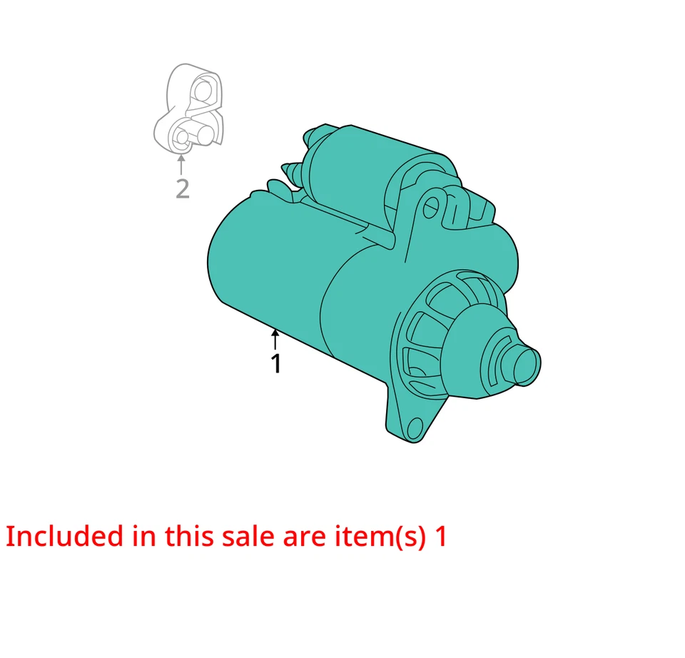 Starter Motor 6-245 Thru 10/05/04 Fits 98-05 EXPLORER 1966683 Foto 3 de 4