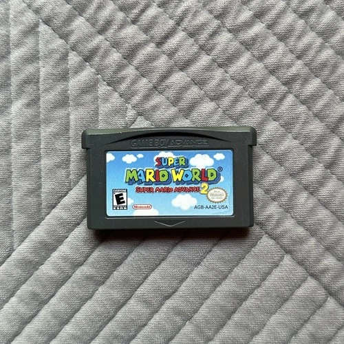 Super Mario World Super Mario Advance 2 - Game Boy Advance - Tested and Working!