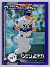 2026 Topps #103 Dalton Rushing /250 Purple Rainbow