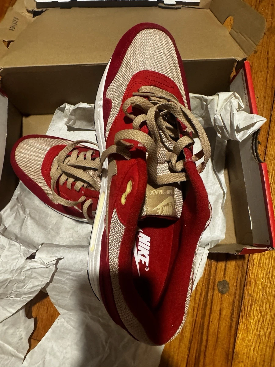 Nike Air Max 1 Premium Retro Red Curry | eBay