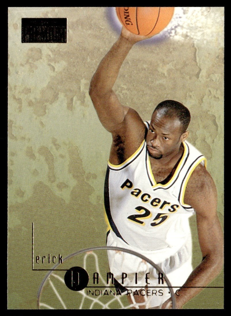 1996-97 SkyBox Erick Dampier Rookie Indiana Pacers #46