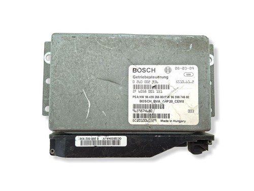 Peugeot 407 2007 Benzin Getriebesteuergerät TCU 9659874680 120kW TSL8106