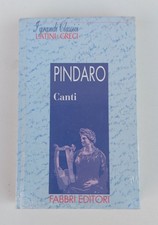 PINDARO – CANTI – BLISTERATO, I GRANDI CLASSICI LATINI E GRECI FABBRI