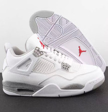 Jordan Air Jordan 4 Retro "White Oreo " Basketball Shoes Men's Size US 7- 12