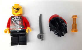 LEGO Pirates III, Pirate Princess, (pi165) w/ Cutlass Sword & Spy Scope 70411