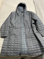 Women's The North Face Grey Heather Plus Size Thermoball Eco Parka Jacket 3x