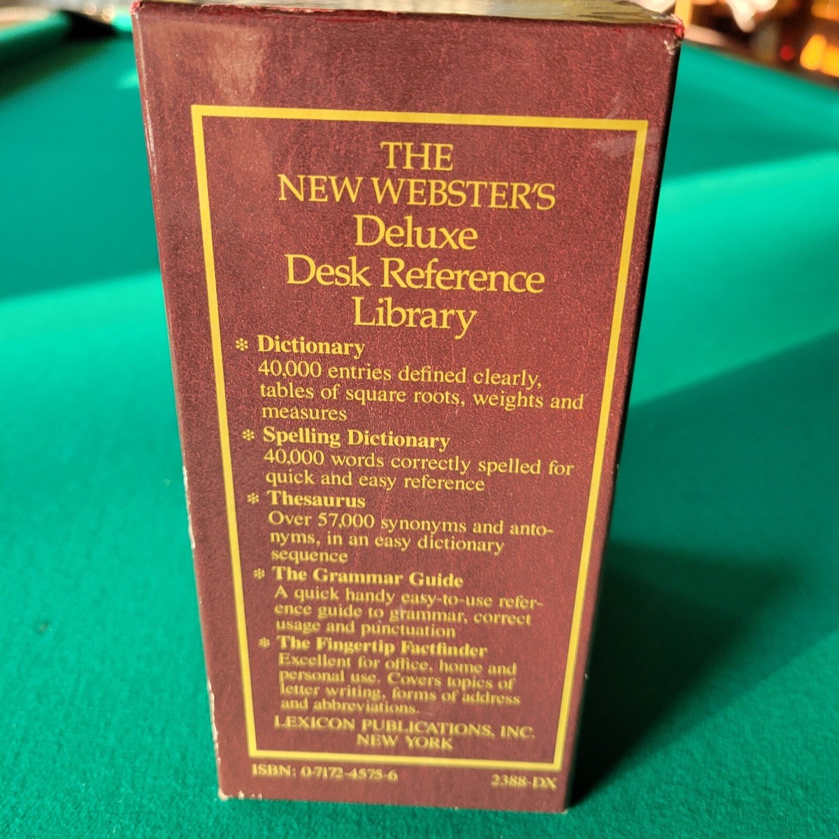 THE TIMESAVER REFERENCE LIBRARY 5冊セット Vintage The New Webster's Deluxe Desk Reference Library Set of 5