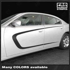 Dodge Charger 2011-2023 Side Scallop Accent C-Stripes Decals (Choose Color)