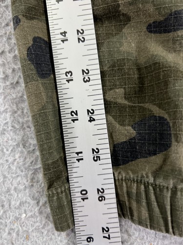 Gap Kids Pants Boys 2XL XXL Green Camo Jogger Cargo Rip Stop Fabric 26x27 - Picture 7 of 14