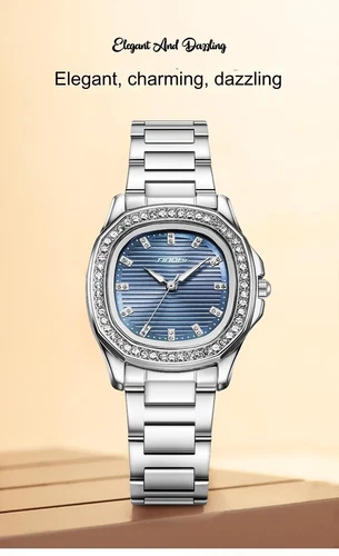 Women's Watch, Vintage Rhinestone Watch, Elegant Gift for women wife&mom - Picture 6 of 22