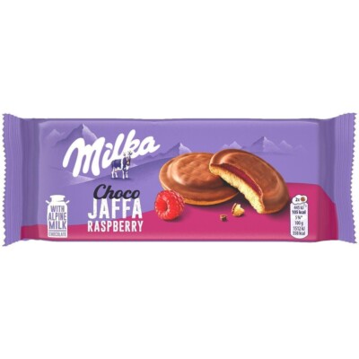 MILKA Choco Jaffa Filled with Raspberry Jelly | Alpine Milk | 147 g / 5.2 oz