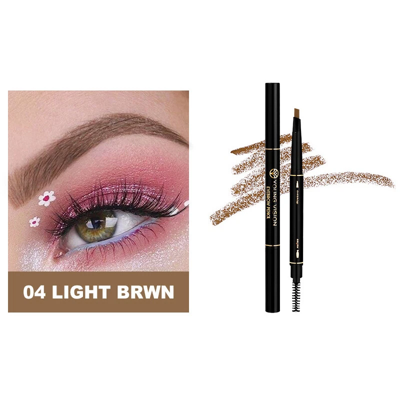 5 Farben Augenbrauen Stift Precise Eyeliner Langhaltend Wasserfest Blond U ◆ - Bild 3 von 4