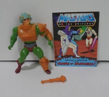 Masters of the Universe Man-At-Arms Figure Mini Comic Book 1983 Complete Taiwan