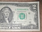 2017 A $2 TWO Dollar Brinks MilwaukStamp Note old u.s. currency Chicago Illinois — photo 1