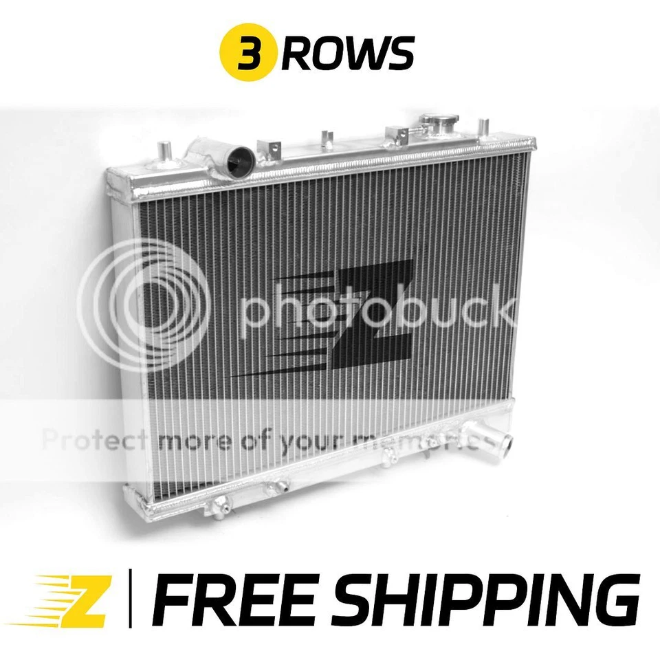 for Mercury Capri Base/XR2 1.6L etc 1991-1994 1992 1993 Aluminum Radiator - Image 2 of 4