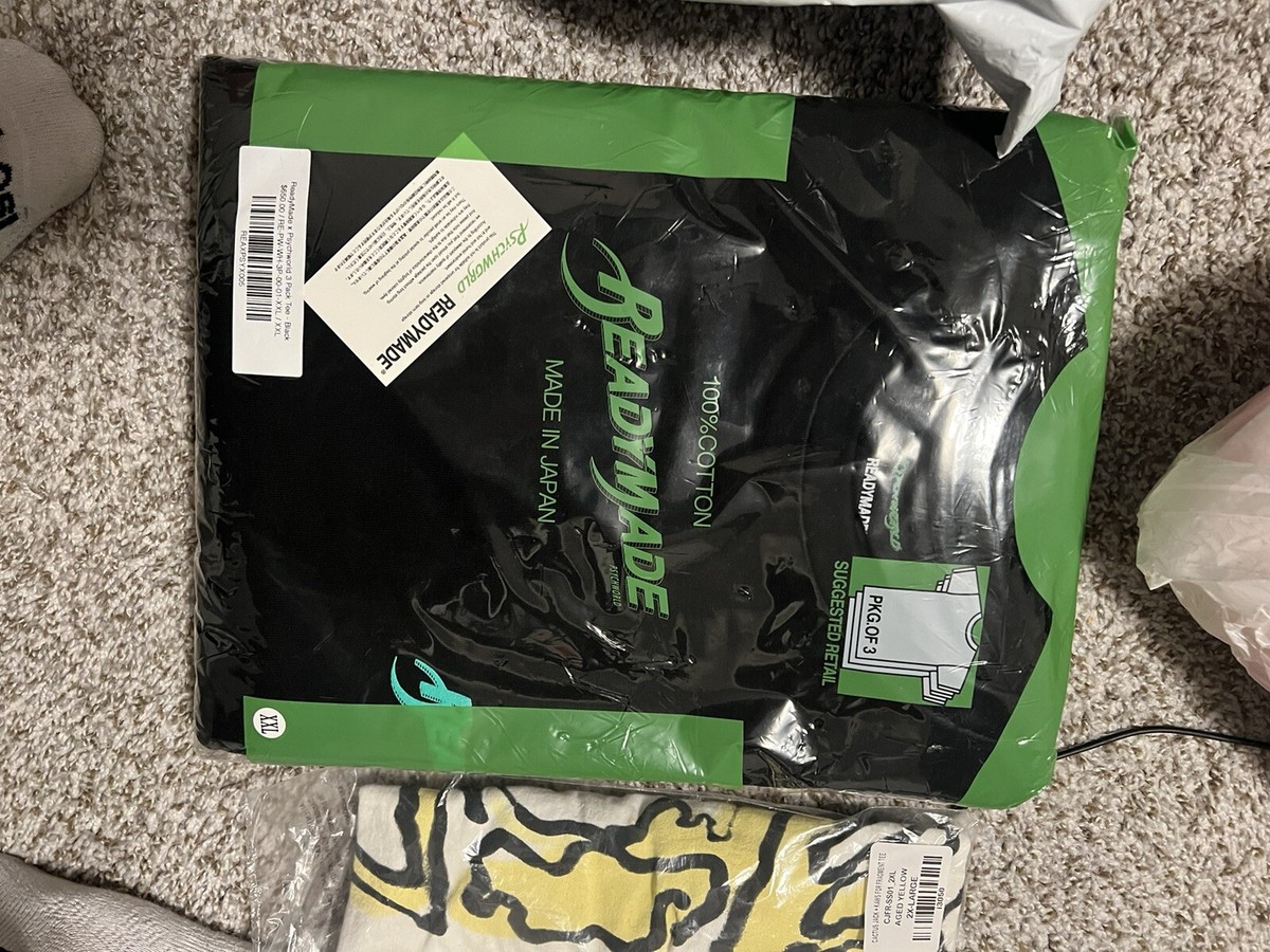 readymade x psychworld 3 pack of tees | eBay