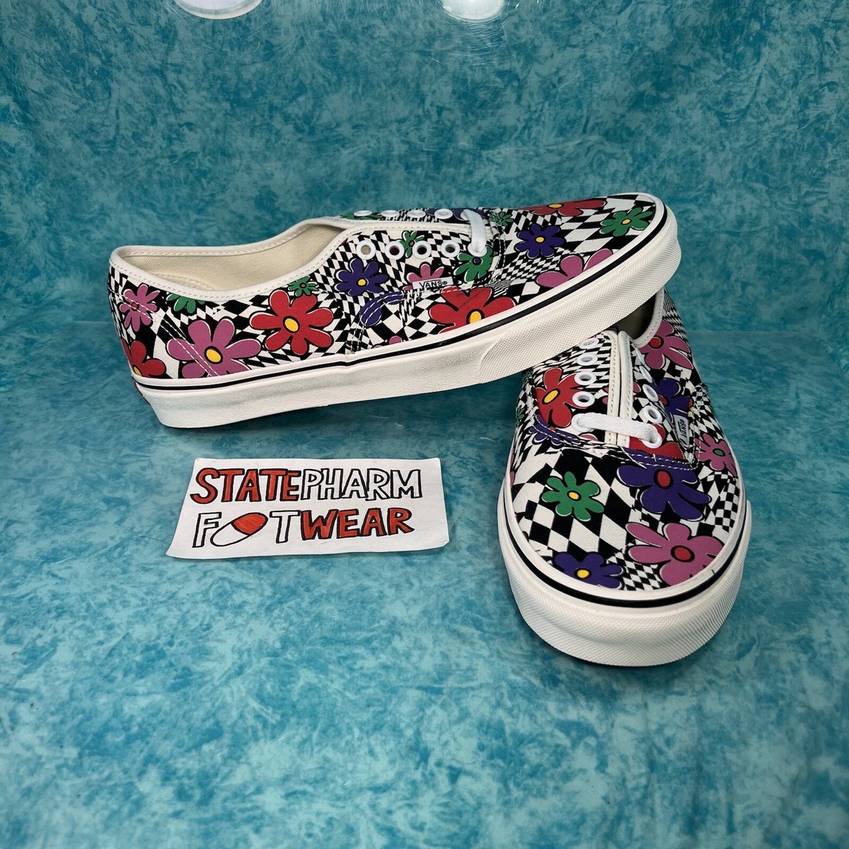 vans authentic vans low top multicolor