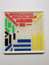 Toy - Quercetti Montessori Puzzle Peg Board Pin Homeschool Maths Teaching Aid