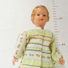 Dressed Girl 20 1783 Caco Striped Top Pale Blue Jeans Flexible Dollhous Miniatur