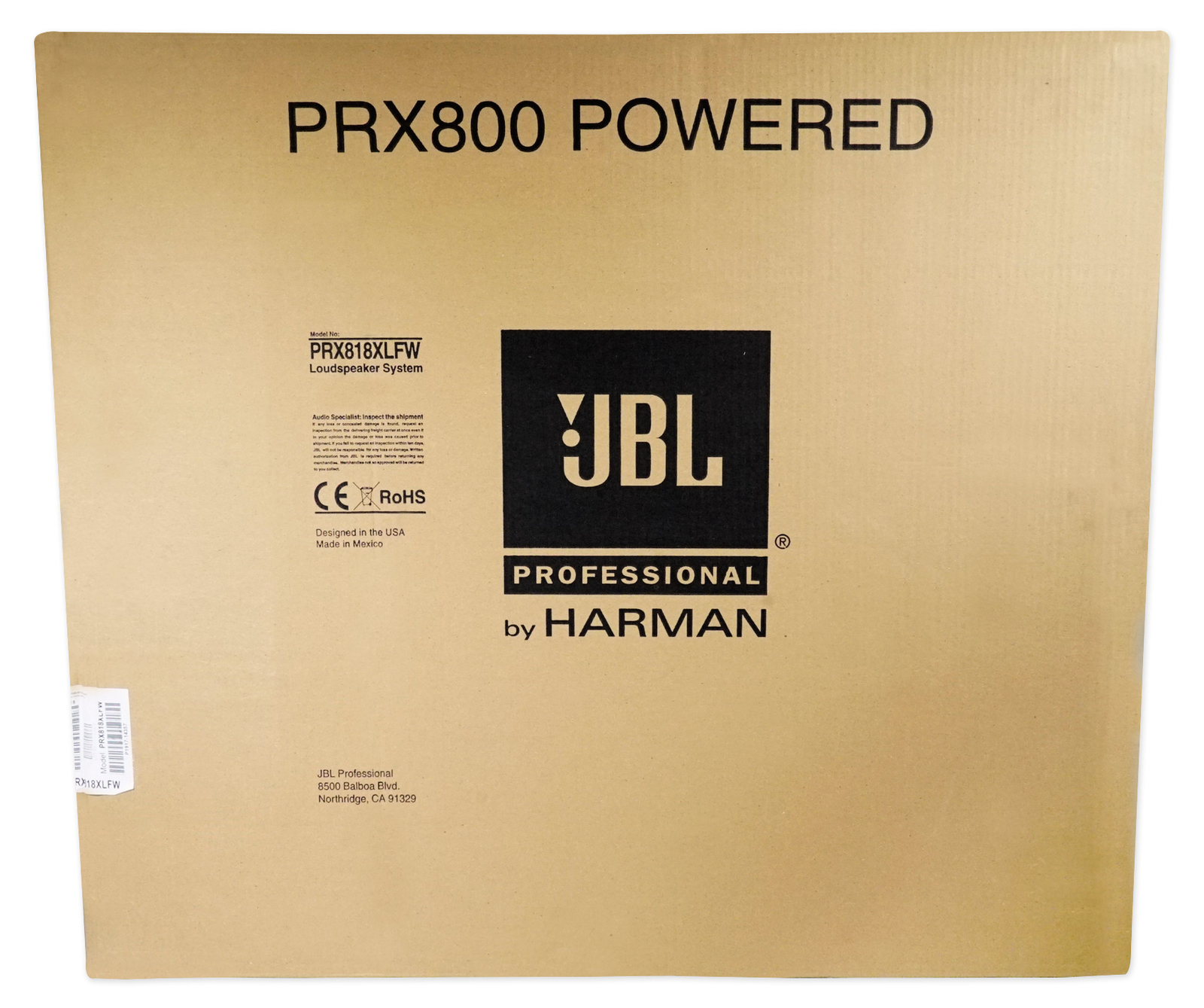 jbl prx818xlfw 1500w 18 powered subwoofer