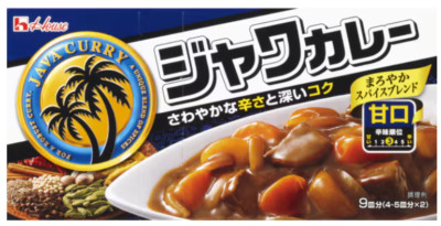 Curry Roux House Foods Java Curry Mild 185g Japan NEW
