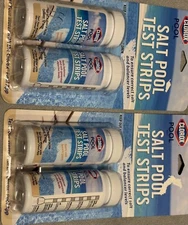 New Clorox Salt Pool Test Strips Kit Strips  Pack Of 2 Lot Of 2.