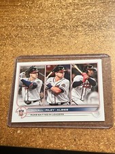 2022 Topps Baseball # 181 NL RBI Leaders Adam Duvall/Austin Riley/Ozzie Albies