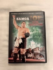 ROH Samoa Joe Total Domination 2-disc DVD set TNA WWE AEW