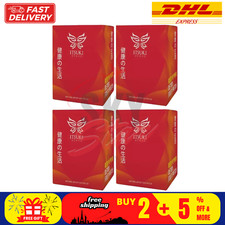 4 Box Itsuki Kenko Red Pepper  Herbal Foot Pads Patch Detoxifying DHL EXPRESS