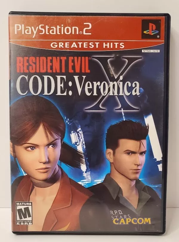 Resident Evil Code Veronica X - PS2 Playstation 2 (Used)