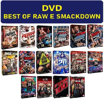WWE DVD ORIGINAL REGION 2.BEST OF RAW UND SMACKDOWN WÄHLE DEINEN FAVORITEN WRESTLING