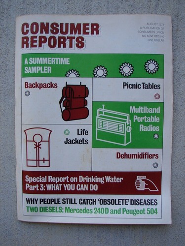 Jan-Nov 1974 11 ISSUES LOT CONSUMER REPORTS MAGAZINES AUTO FAST FOOD TIRES LOCKS - Picture 8 of 13