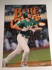 2019 Topps Finest Blue Chips Jumbo 5x7 Matt Olson A's MO 01/49