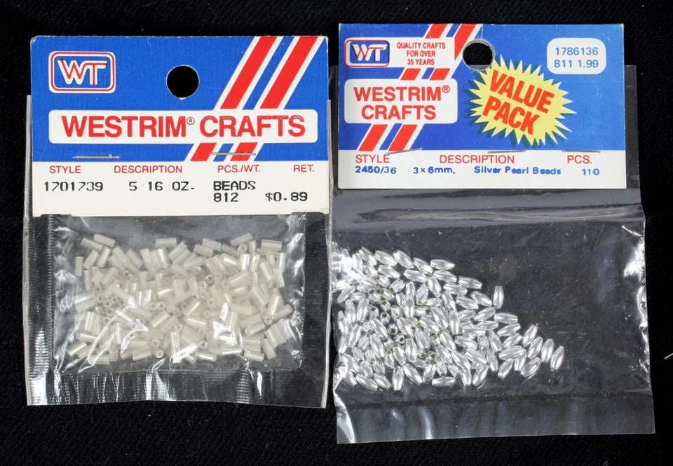 Lot of Sewing Tapestry Needles & Supplies Beads Yarn Darners Hem Tape Rick RacK - Image 3 of 4