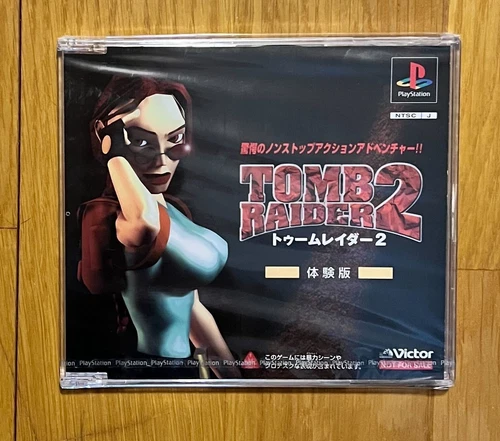 Tomb Raider 2 Demo Trial Sony Playstation New! Sealed 1997 Victor
