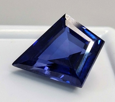 Blue Sapphire Fancy Cut 8-10 Ct Fantastic Natural Certified Loose Gemstone SP311
